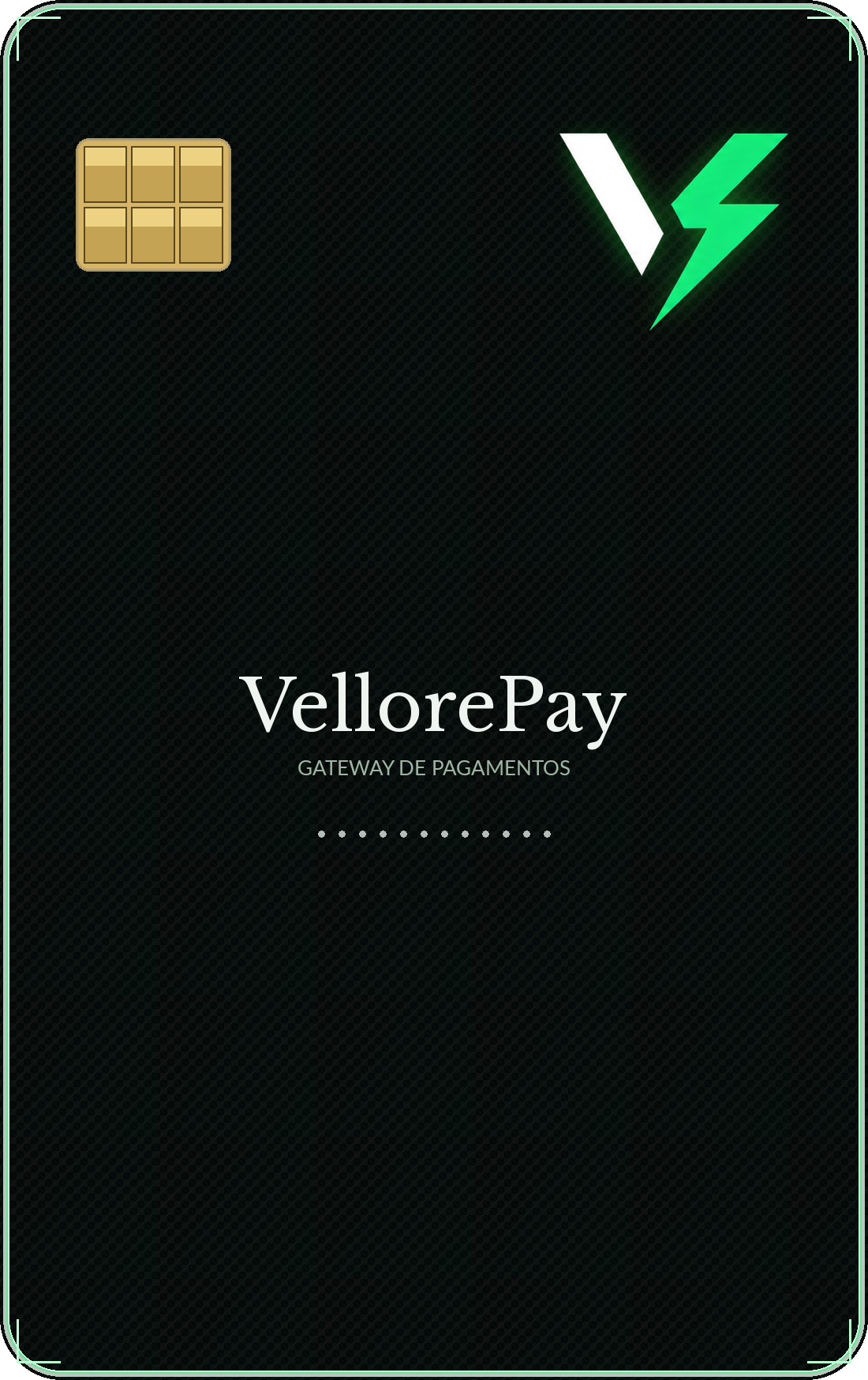 Cartão VellorePay — gateway de pagamentos